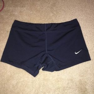 Navy blue nike spandex